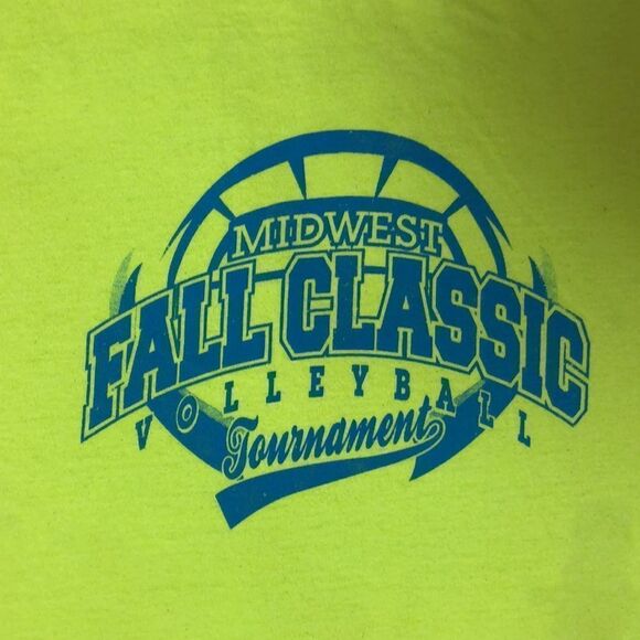 Vintage 2014 Midwest Fall Classic Volleyball Tournament T-Shirt | 2-Sided | L - Picture 2 of 8